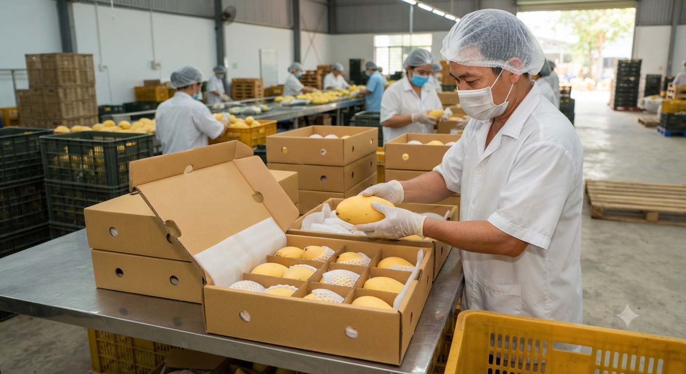 Tiêu chuẩn về thùng carton và vật liệu bao gói